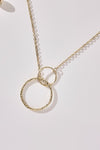 DOUBLE CIRCLE NECKLACE