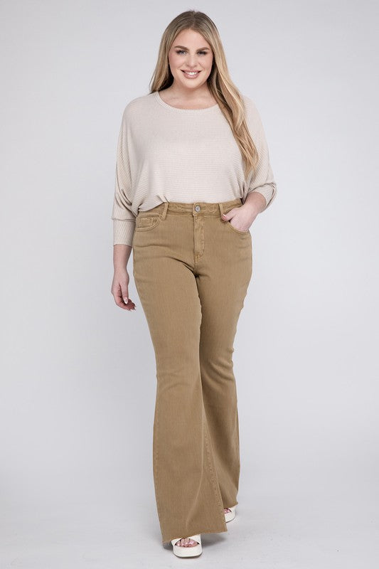 Vervet High Rise Super Flare Jeans - Extra Sassy Size Exclusive